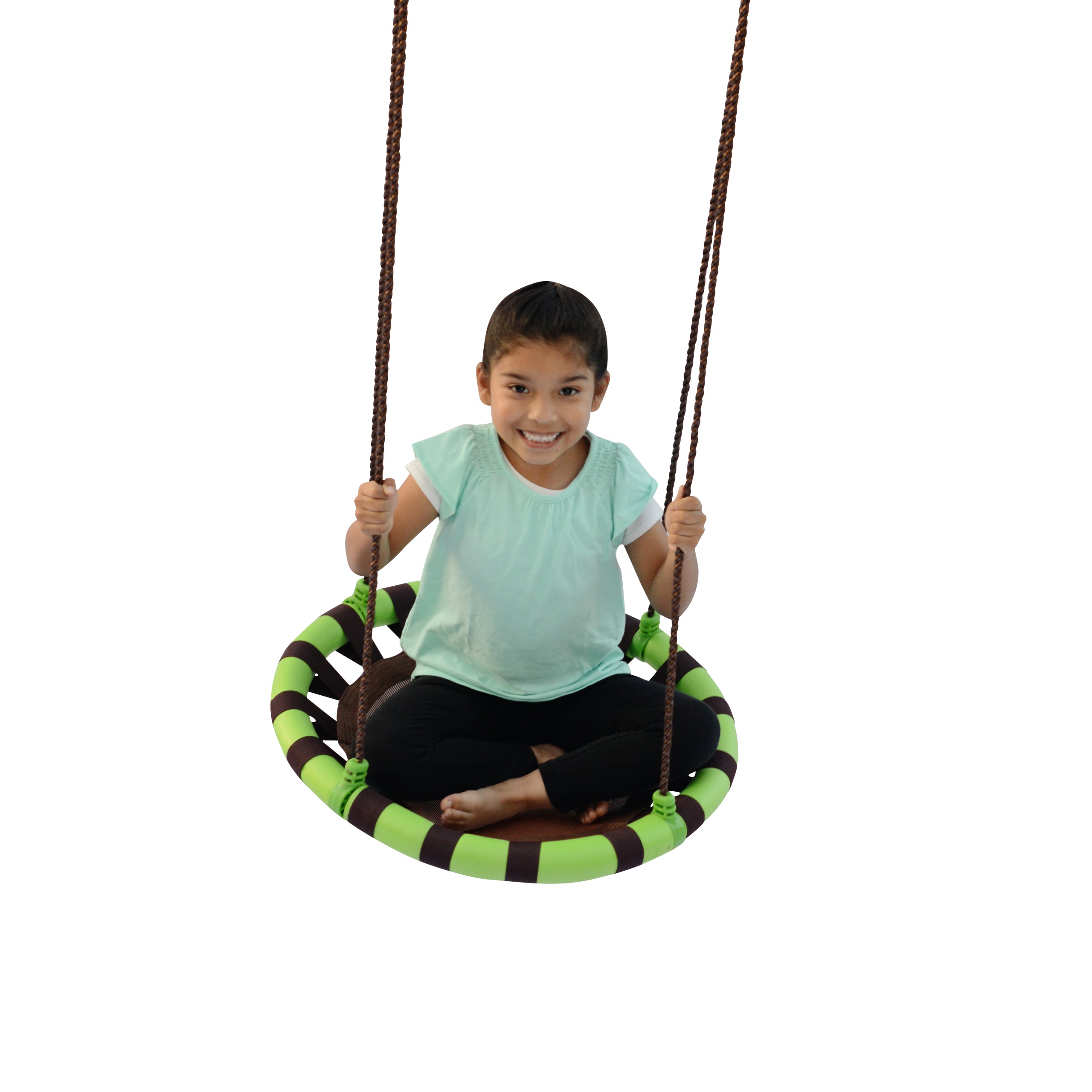 24" Orbit, Mesh-Padded Saucer Tree Swing, Holds 1 Kid