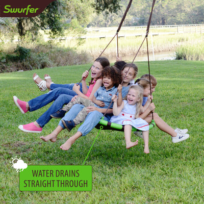 40" Orbit, Mesh-Padded Saucer Tree Swing, Holds up to 4 Kids