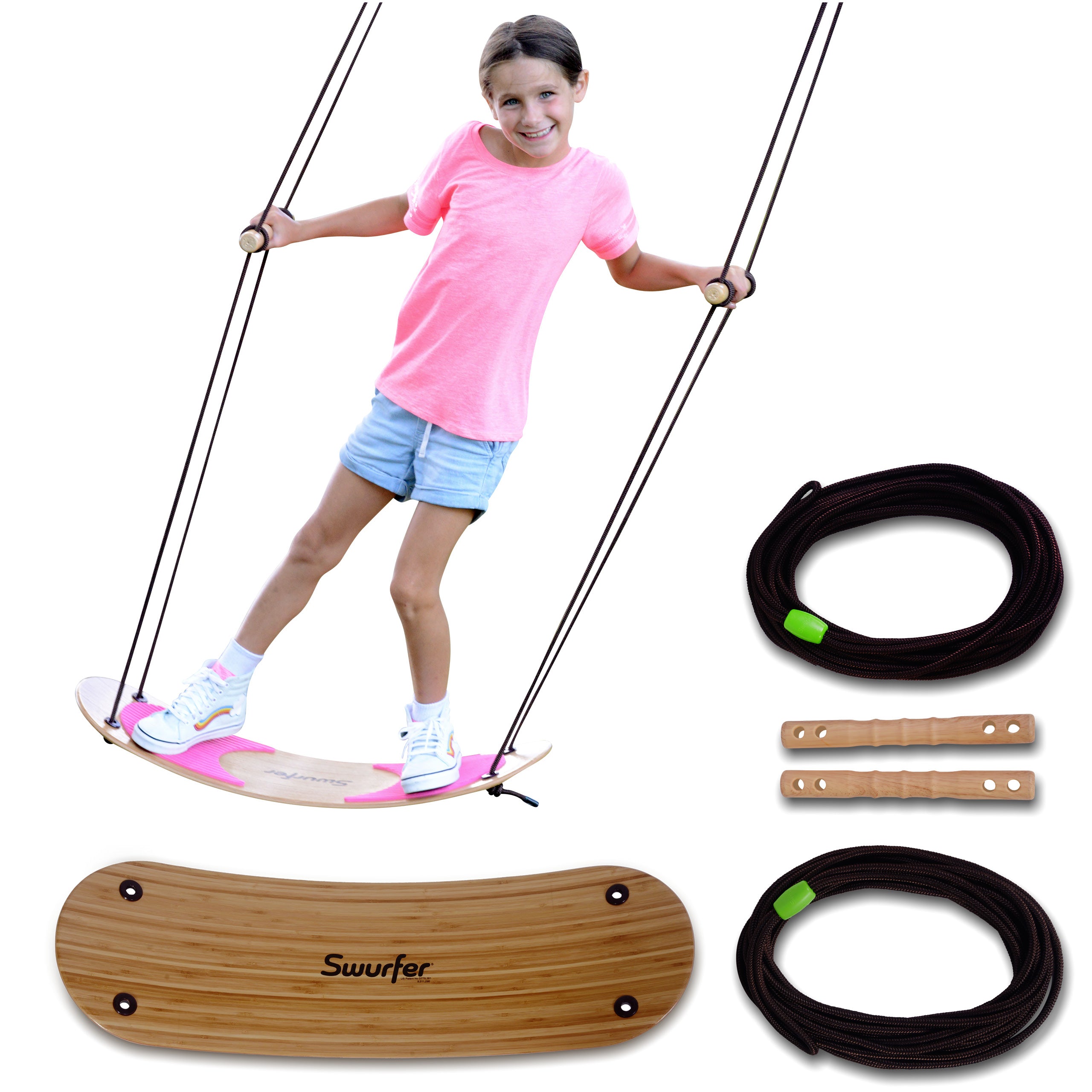 Swurfer Stand Up Surfing Tree Swing - Sustainable