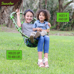Woval — Adjustable Reclining Rocking Chair Swing, Ages 4+