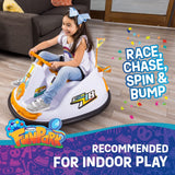 Load image into Gallery viewer, FunPark 12V Bumper Car for Kids with Steering Wheel, 360 Degree Spin, Supports up to 88lbs, For Ages 6 and Up
