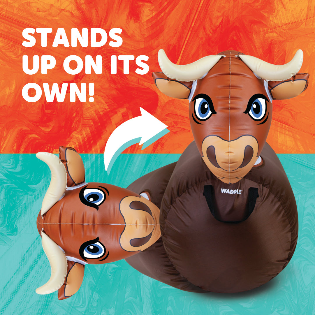Waddle Large Hip Hopper Inflatable Bouncer, Ages 5+