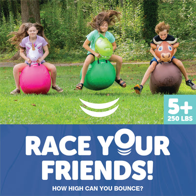 Waddle Large Hip Hopper Inflatable Bouncer, Ages 5+