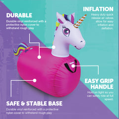 Waddle Large Hip Hopper Inflatable Bouncer, Ages 5+