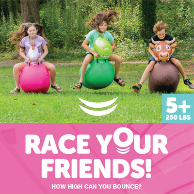 Waddle Large Hip Hopper Inflatable Bouncer, Ages 5+