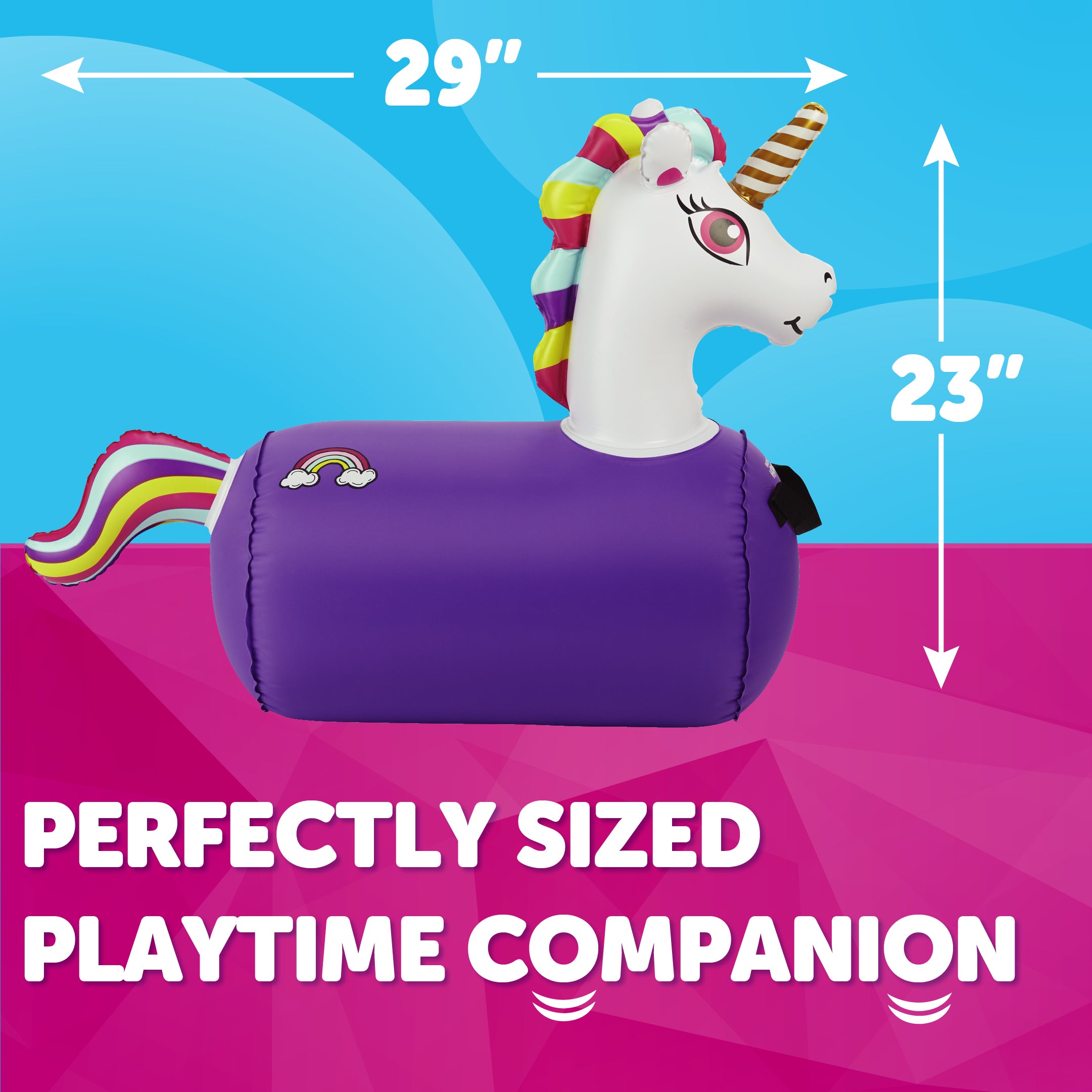 Waddle Small Hip Hopper Inflatable Bouncer, Ages 2+