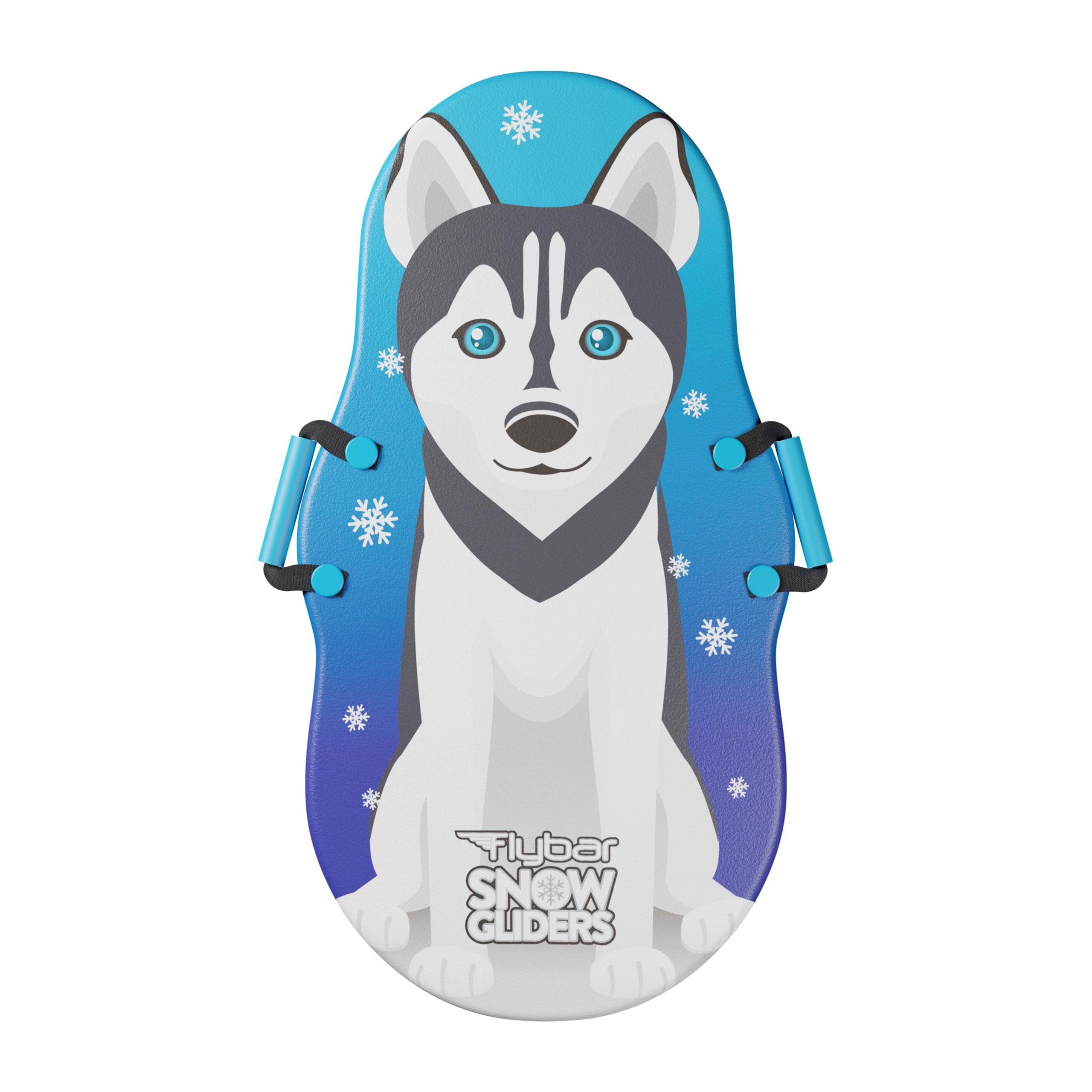 Flybar Kids 36” Foam Snow Sled with Slick Bottom & PE Core Build, Holds Up To 110 Lbs