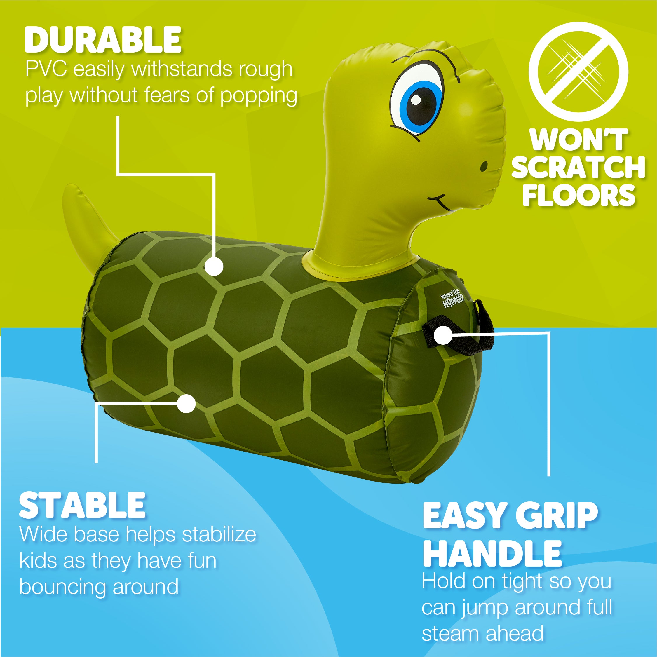 Waddle Small Hip Hopper Inflatable Bouncer