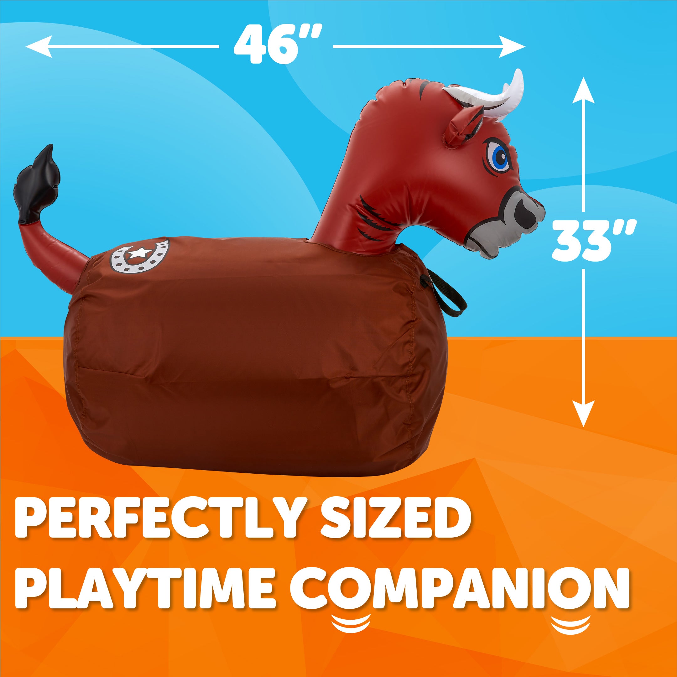 Inflatable shop animal bouncer