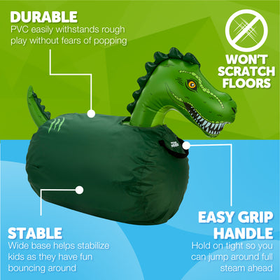 Waddle Large Hip Hopper Inflatable Bouncer, Ages 5+