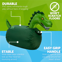 Waddle Large Hip Hopper Inflatable Bouncer, Ages 5+