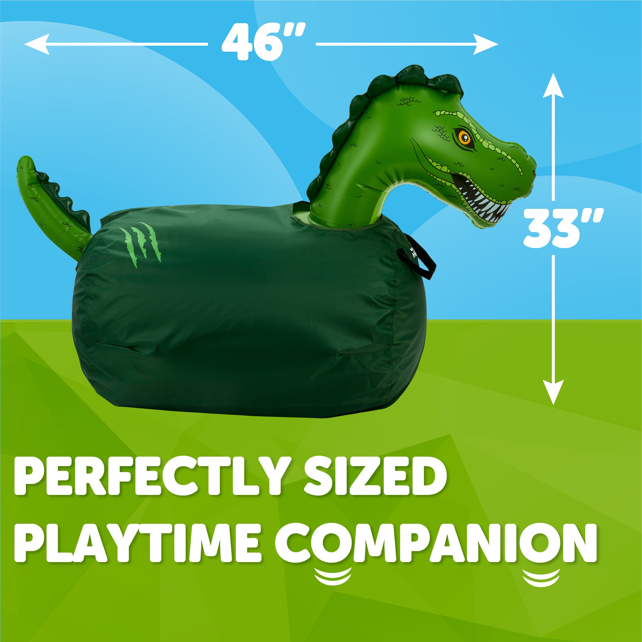 Waddle Large Hip Hopper Inflatable Bouncer, Ages 5+