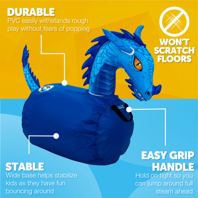 Waddle Large Hip Hopper Inflatable Bouncer, Ages 5+