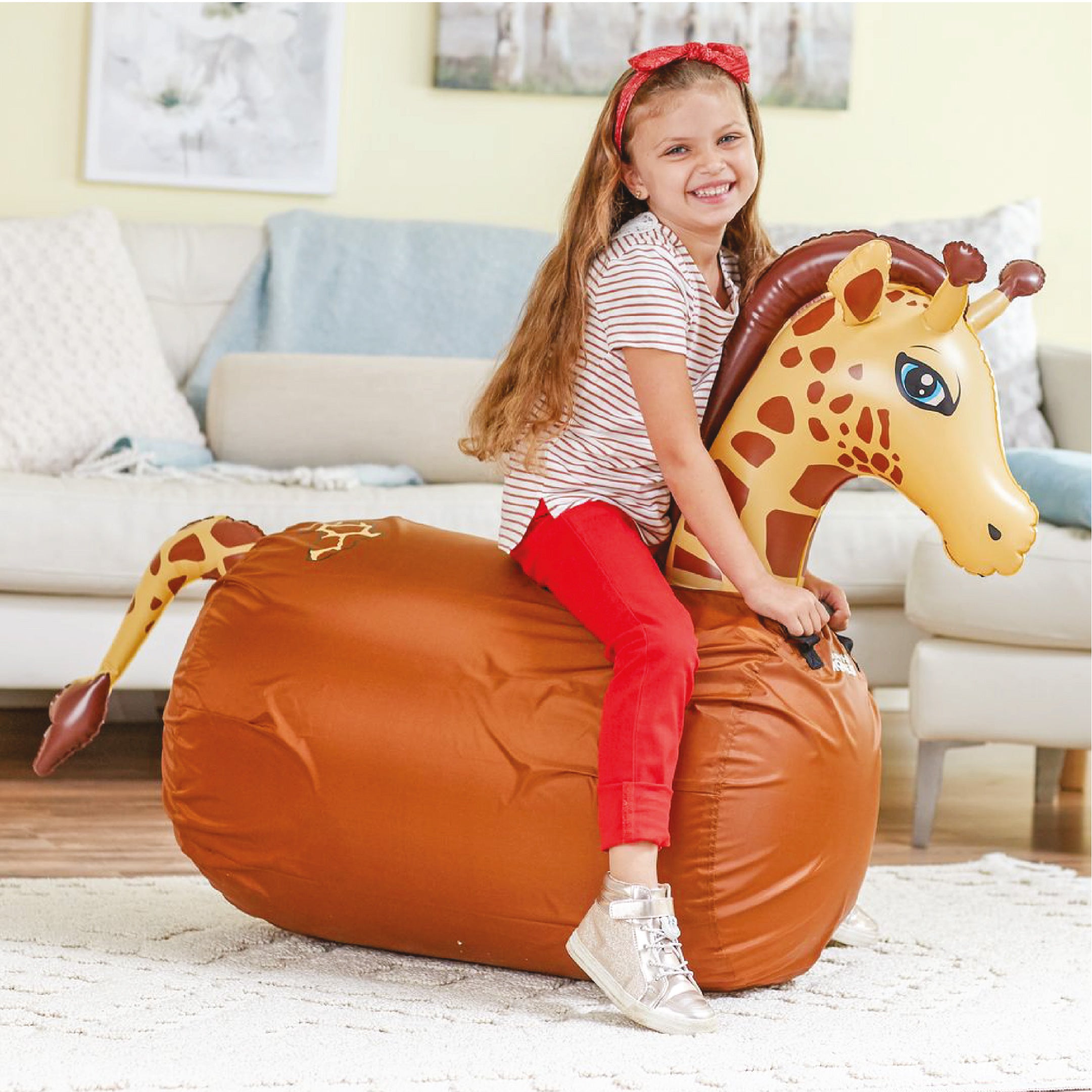 Waddle Large Hip Hopper Inflatable Bouncer, Ages 5+