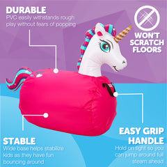 Waddle Large Hip Hopper Inflatable Bouncer, Ages 5+