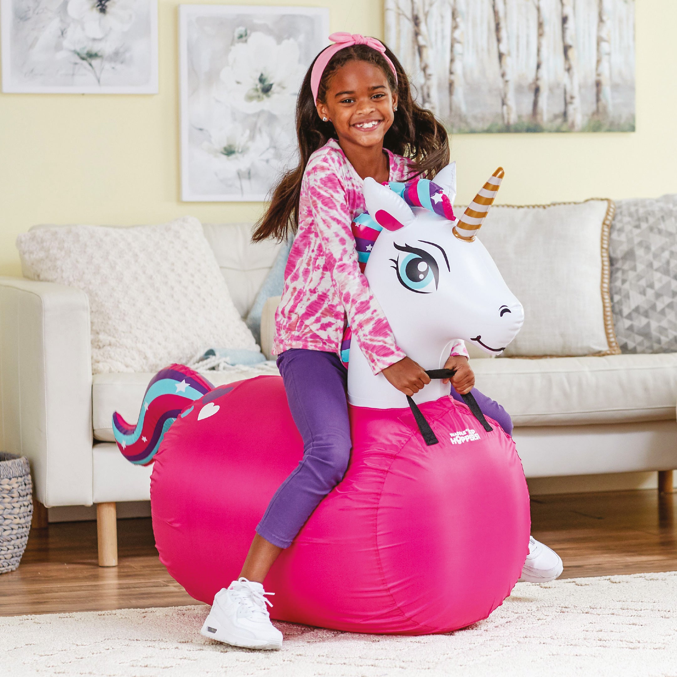 Waddle bouncy unicorn online