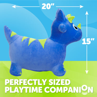 Waddle Washable Plush Cover Bouncy Animal Hoppers, Ages 2+