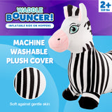 Load image into Gallery viewer, Waddle Washable Plush Cover Bouncy Animal Hoppers, Ages 2+