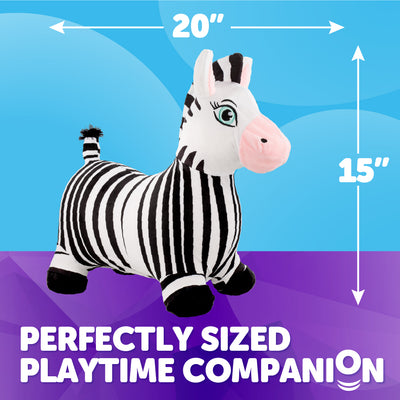 Waddle Washable Plush Cover Bouncy Animal Hoppers, Ages 2+