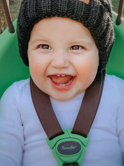 Kiwi — Your Child’s First Swing, Safe for Ages 9mo+