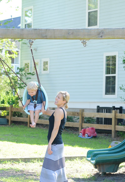 Kiwi — Your Child’s First Swing, Safe for Ages 9mo+