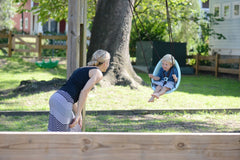 Kiwi — Your Child’s First Swing, Safe for Ages 9mo+