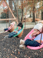 Kiwi — Your Child’s First Swing, Safe for Ages 9mo+