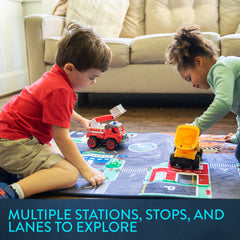 Power Gearz LED Light Up Kids Carpet Playmat