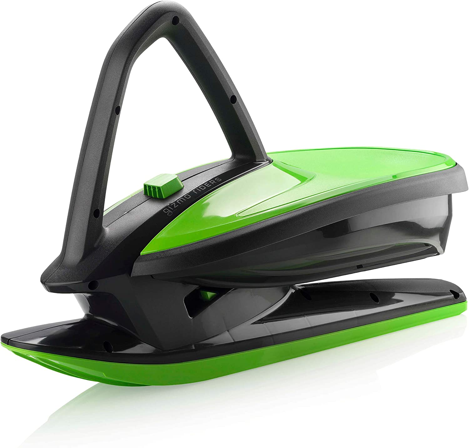 Gizmo Riders Skidrifter Sled for Kids, Snow Sled with Brake (Mystic Green)